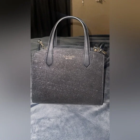 Kate Spade Black Glitter Crossbody - Picture 3 of 3